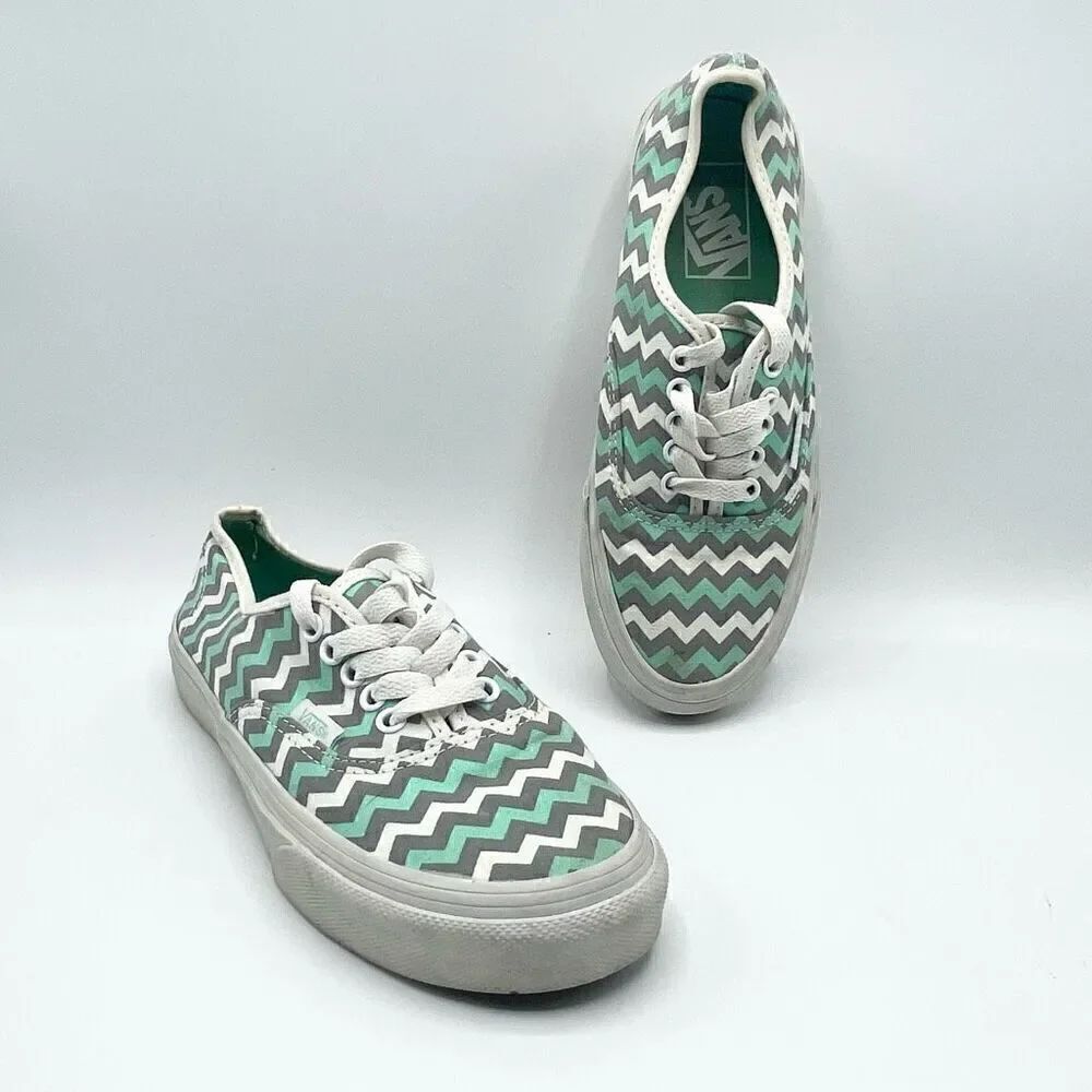 Vans Authentic Gore Skyway ZigZag Green Womens 6